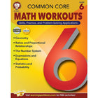 eBook: Mark Twain 404220-EB Common Core Math Workouts - Grade 6-You will receive two emails: one confirming your entire order, and one with a "Download Software" buttonYou can download immediately or return to your email to download later