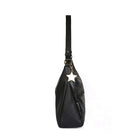 Karla Hanson Phoebe Women's Hobo Bag - Black-Black, vegan faux leather
