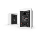 Kanto TUK Haut-parleur alimenté avec sortie casque - DAC USB - Préampli phono dédié - Bluetooth - Blanc mat-TUK intègre un traitement de signal numérique (DSP) intégré, conçu pour optimiser la qualité audio et fournir une plus grande précision dans la reproduction du son.