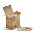 Perk - Bâtonnets à café en bois - Paquet de1000-Bâtonnets à café non emballés recyclables à usage unique