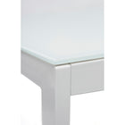 Can-Bramar Glassara Writing Desk - White-The surface provides plenty of space to accommodate a laptop and writing materials