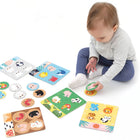 Banana Panda Let's Play Habitat Bingo 30-Piece Set-High-quality sturdy pieces are made from thick durable cardboard.