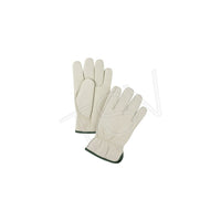 Zenith Safety - Gants De Conducteur, Moyen, Paume En Cuir Fleur De Vache, Molleton, paquet de 6-Doublure Molleton