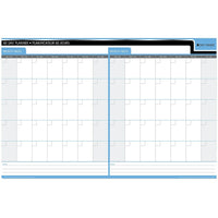 Day-Timer Undated Flexible Erasable 30/60-Day Wall Planner - 24" x 36" - Bilingual-24" x 36"