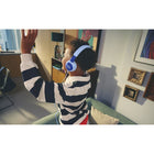 JBL Junior 320 Wired On-Ear Kids Headphones - Blue-9