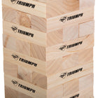 Triumph - Blocs En Bois Fun Size Tumble-SAC DE TRANSPORT INCLUS — Rangement et transport pratiques de l’ensemble grâce au sac de transport en toile durable