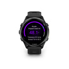 Garmin - Forerunner 970, titane DLC gris carbone avec boîtier noir et bracelet en pierre blanche noire/translucide-CARTOGRAPHIE EN COULEUR - Que vous couriez dans les rues de la ville ou que vous rouliez sur des sentiers densément couverts, la montre intelligente Forerunner 970 fournit une cartographie intégrée en couleur, désormais encore plus dynamique, intuitive et plus simple à suivre.