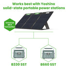 Yoshino SP100 Foldable 100W Monocrystalline Portable Solar Panel-6