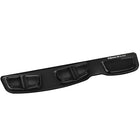 Fellowes - Repose-poignets de série professionnelle pour clavier, tissu noir, intérieur en gel-Repose-poignets Fellowes breveté Health-V Channel soulageant la pression sur les poignets afin d'aider à prévenir les problèmes reliés au syndrôme du tunnel carpien  