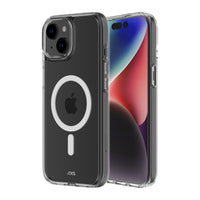 AXS ULTRA CLEAR MagSafe Compatible Drop-tested Case for Apple iPhone 15 Plus-Anti-UV material offers a crystal clear design