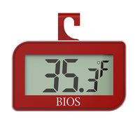 BIOS Professional Digital Fridge/Freezer Thermometer-Hangs or stands
