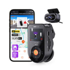 Vantrue S1 Pro MAX Dual 4K Front and Rear Dash Cam with 64 GB SD Card-Dual sony starvis 2 imx678 sensors improve clarity and capture license plates and road signs in day and night conditions
