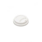 Eco-Packaging Plastic Hot Cup Dome Lid - 90mm - White - 1000 Pack-Made from 100 percent renewable resources