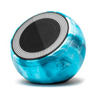 Speaqua Barnacle X Portable Waterproof Bluetooth Speaker with Built in Storage - Tidal Blue-8GB internal memory