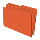 Staples Orange File Folders - Legal Size - 100 Pack-Use to colour-code your files for better organization and efficient access to information