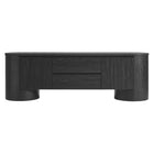 Modway Duval 71" Oval TV Cabinet - Black-6