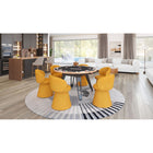 Zuo Tayte Ottoman - White-Dimensions: 41.7" L x 41.7" W x 18.5" H