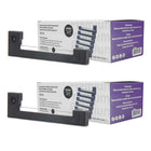 Premium Tape Epson ERC-09 Alternativeatibe Ribbon - Black  - 2 Packs of 6-Compatible