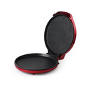 Commercial Chef 12.9" Non-Stick Aluminum Pizza Pan-NONSTICK COATED BAKING PLATE: Bakes your crust to perfection. And makes clean up easy. Bake fresh homemade pizzas or flatbread topped the way you like it without even turning on an oven.