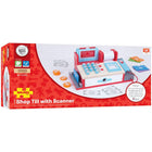 Bigjigs Toys - Caisse enregistreuse avec scanner-Fabriqué à partir de matériaux de haute qualité provenant de sources responsables