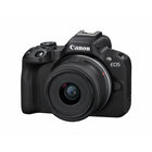 Canon EOS R50 Mirrorless Camera with RF-S 18-45mm f4.5-6.3 Lens-4K uncropped movie with Dual Pixel CMOS AF II at up to 30 fps oversampled from 6K and Full HD High-frame rate movie at up to 120 fps