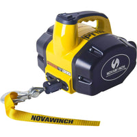 Novawinch PT1100 Portable 1,100 lb 120V AC Winch/Hoist with Brushless Motor-1,100 lbs. lifting/pulling capacity for heavy-duty jobs
