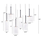 Zuo Hale Ceiling Lamp - Clear-7