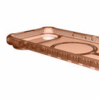 ITSKINS Hybrid_R Frost Compatible with MagSafe Case for iPhone 17 Air - Mocha-Made from 100% recycled materials