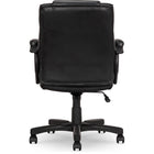 Staples Bonded Leather Task Chair - Black-Assembly required