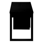 Monarch Specialties 7691 48" Computer Desk - Black Left Or Right Facing-7
