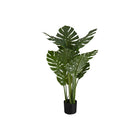 Monarch Specialties - Plante Artificielle - 45 po H - Arbre Monstera - Mis En Pot - Touche Réelle - Feuilles Vertes - Pot Noir-Ajoutez une éclatante explosion de verdure à n'importe quel étage de votre maison ou de votre bureau avec cet arbre d'intérieur artificiel de 45 po de haut en pot noir de 6 po