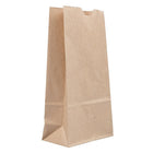 JAM Paper Sacs-repas en papier Kraft, petit format, 4,125 x 8 x 2,25, papier Kraft brun recyclé, 500/paquet (690KRBRB)-Brun