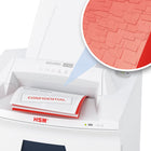 HSM Securio AF500C Cross-cut Shredder with Automatic Paper Feed, 500 auto/121.7 manual Capacity-Autofeed stack console color may vary
