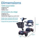 Journey - Adventure Scooter électrique - rouge-Se remonte rapidement sans outils ni câblage pour plus de commodité