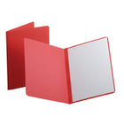 Staples - Couverture de rapport DUO-TANG en papier  - rouge - paquet de 10-Panneau gaufré