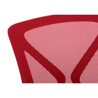 Monarch Specialties - 7357 Chaise de Bureau Ergonomique En Maille - Rouge-Dimensions du produit : 23,5 po L x 24,5 po P x 35,25-39 po H. hauteur d'assise: 17,5-21,25 po H. capacité de charge: 300 lb