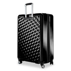 Ricardo Beverly Hills Melrose 30" Hardside Check-in Luggage - Large - Upright - Black-Telescoping handle with comfort grip: Provides smooth, comfortable control while navigating airports, hotels, and busy travel days