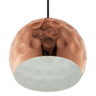 Modway - Dimple Demi-sphère de 10" en or rose Lumière suspendue-Nécessite une ampoule E26 de 60W (non incluse)