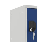 Ceha Canada 15" Cube locker - Blue-FULLY WELDED AND ASSEMBLED: Arrives ready to use, saving you time and effort while offering robust construction for long-lasting use