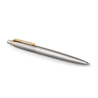 Parker Jotter Gel Pen - Stainless Steel with Gold Trim - Medium Point - Black Ink - 0.7mm-Streamlined, lightweight and incredibly reliable so you enjoy clean, comfortable and fluid writing