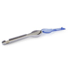 Sully Stainless Steel 3-Piece Cutlery Set With Case - Blue-Cutlery is dishwasher safe