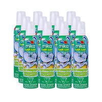 Mika Kids Foam Soap - Wild Watermelon - 232g - 12 Pack-Gentle, playful foam safe for bath, shower, or pool