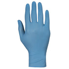 Superior Glove KeepKleen Nitrile Powder-Free Multipurpose Gloves - Blue - Small - 100 Pack-Size Small