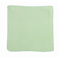 Rubbermaid Microfiber Light Duty Cloth - 12" x 12" - Green-Microfiber Cloth