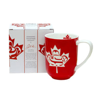 Oscardo Standing Together by Curtis Wilson Indigenous Art Mug - 485 ml-Indigenous Art Design - Standing Together by Curtis Wilson, Kwakwaka’wakw artist, First Nations artwork celebrating cultural heritage and tradition