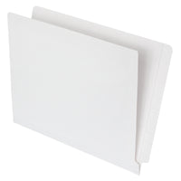 Pendaflex Chemise à onglet latéral renforcé pleine longueur, 13 1/2 pts, format lettre, ivoire, paq./100-Onglets robustes à deux épaisseurs pour les systèmes de classement très chargés
