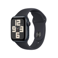 Apple - Watch SE (2e génération) - 40 mm - GPS - Boîtier en aluminium minuit avec bracelet sport minuit - Petit / Moyen-Pourquoi Apple Watch SE – Avec ses fonctionnalités essentielles, Apple Watch SE vous aide à garder la forme et la motivation et à rester en contact, en santé et en sécurité. La pile intelligente et les apps repensées sous watchOS 10 vous montrent plus d’infos en un coup d’œil. Apple Watch SE vous offre des fonctionnalités comme Détection d’accident2 et des données d’entraînement bonifiées,