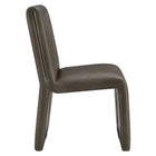 Modway Emory Vegan Leather Dining Side Chair - Mushroom-Arrives Fully Assembled