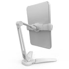 Kanto - Support universel pour smartphone et tablette - Bras double - Blanc-Quatre points de rotation offrent des angles de vision illimités