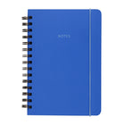 Pep Rally 3 Tab Divider Notebook - 80 Sheets - Blue-160 lined pages for note-taking